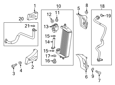 2015 Audi R8 Trans Oil Cooler Diagram 4