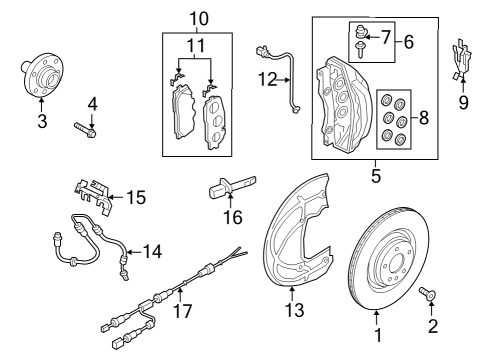 2023 Audi RS3 Front Brakes