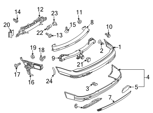 2013 Audi Q7 Parking Aid Diagram 7