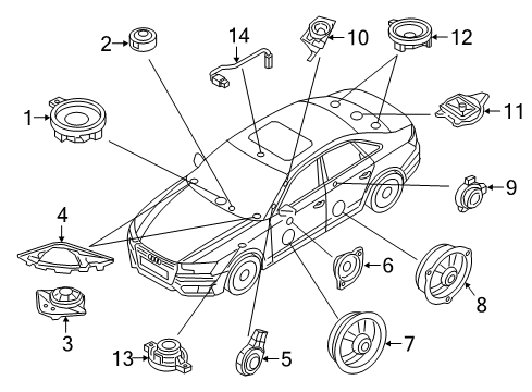 2021 Audi S4 Sound System