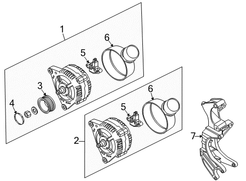 2010 Audi Q7 Alternator Diagram 3