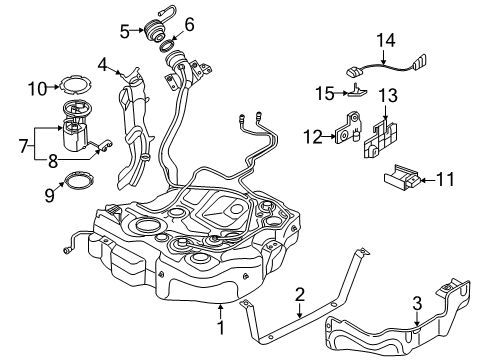 2015 Audi A3 Fuel Supply