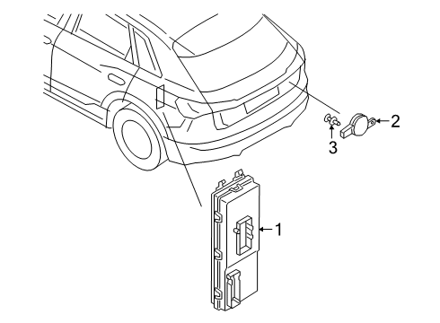 2021 Audi e-tron Sportback Electrical Components Diagram 13