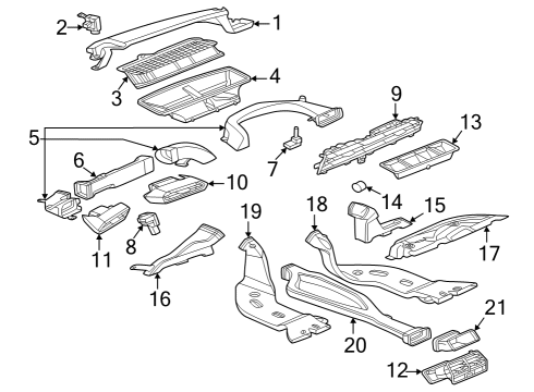 2023 Audi RS3 Ducts