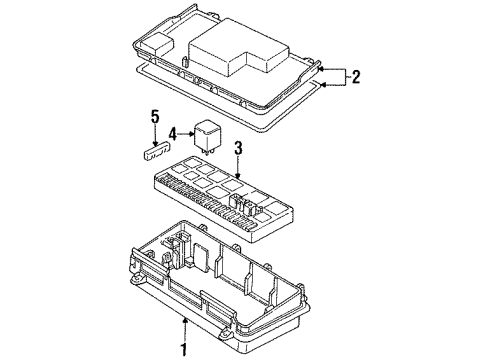 1998 Audi Cabriolet Fuse & Relay