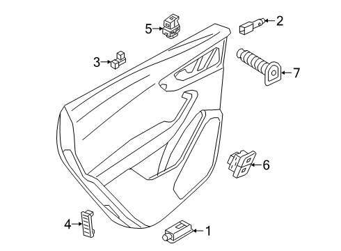 2023 Audi RS Q8 Led Unit Diagram for 4M8-947-355-H