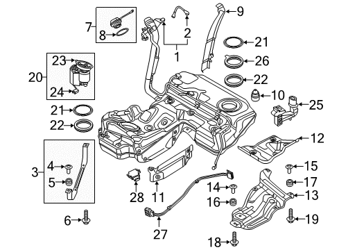 2018 Audi RS7 Fuel Supply