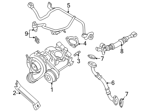 2006 Audi TT Turbocharger