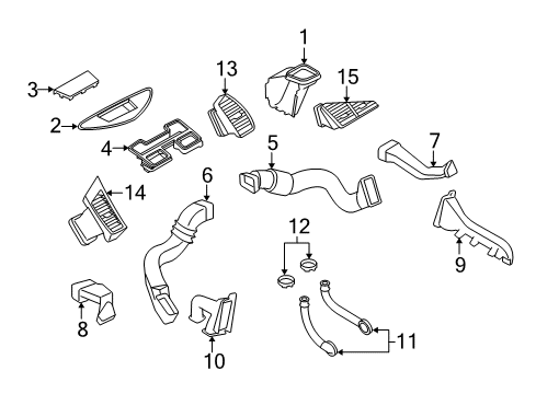 2015 Audi R8 Ducts