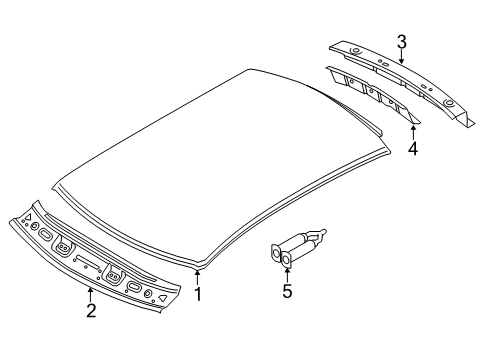 2017 Audi Q3 Quattro Roof & Components