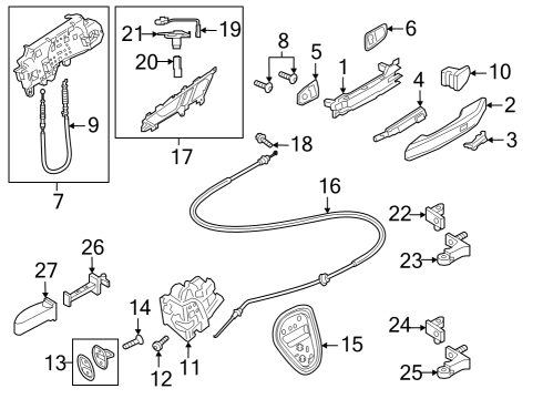 2023 Audi SQ5 Rear Door - Electrical Diagram 5