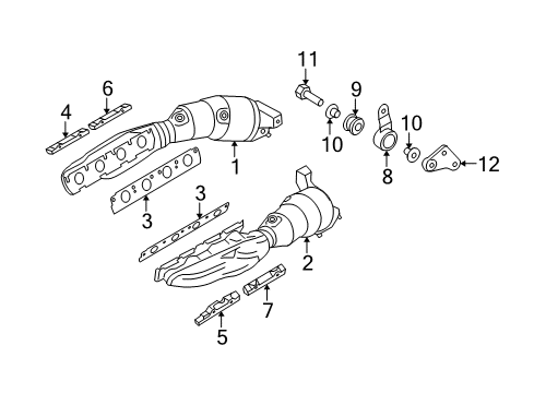 2010 Audi A6 Quattro Exhaust Manifold