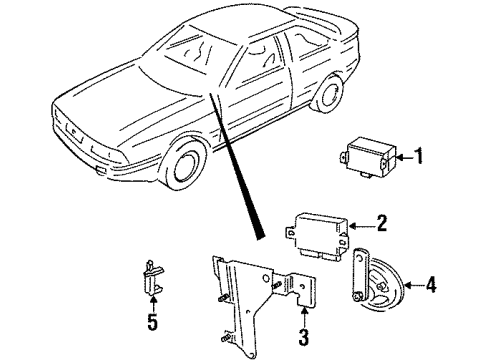 1998 Audi Cabriolet Alarm System