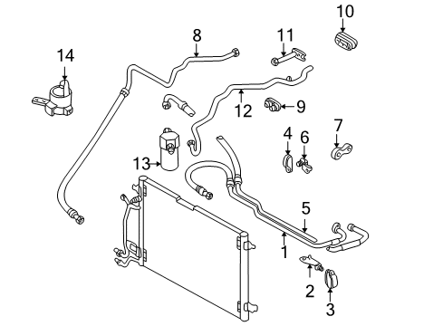 2003 Audi A6 Hoses & Lines