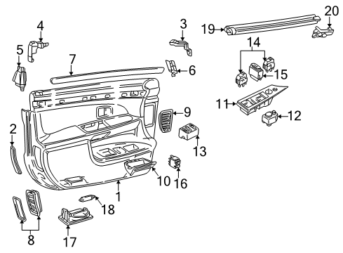 1999 Audi A8 Quattro Door & Components