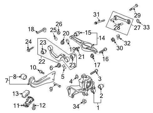 2017 Audi Q3 Quattro Rear Suspension