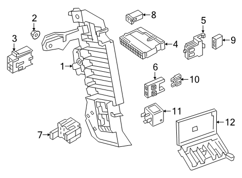 2019 Audi A8 Quattro Fuse & Relay Diagram 5