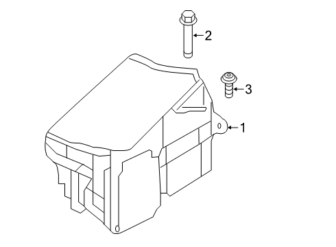 2022 Audi A5 Sportback Head-Up Display Components