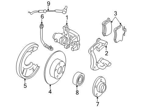 2005 Audi Allroad Quattro Anti-Lock Brakes