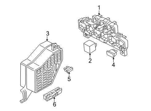 2004 Audi S4 Fuse & Relay