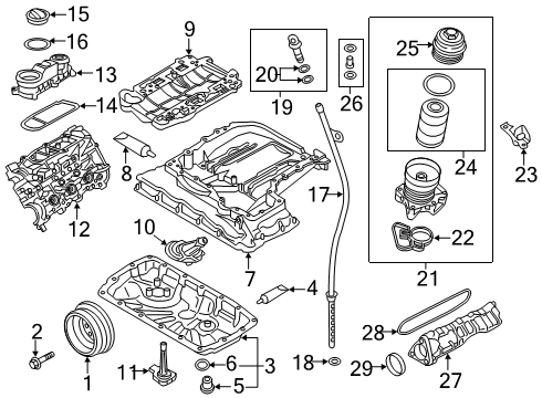 2020 Audi A6 Quattro Intake Manifold