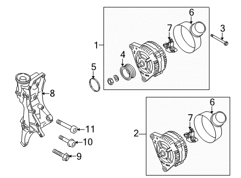 2011 Audi A5 Alternator Diagram 2