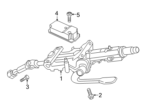 2017 Audi TT Quattro Steering Column & Wheel, Steering Gear & Linkage Diagram 2