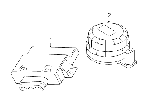 2021 Audi Q5 Electrical Components Diagram 3