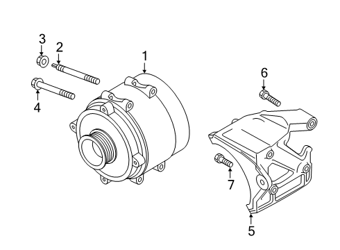 2021 Audi A8 Quattro Alternator Diagram 2