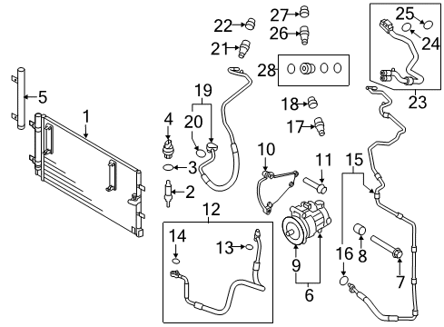 2009 Audi A4 Quattro Switches & Sensors