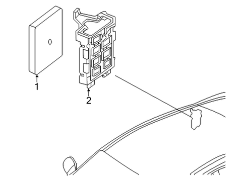 2024 Audi e-tron GT Electrical Components Diagram 4