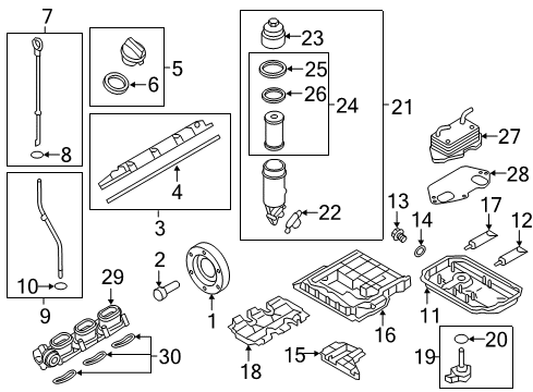 2015 Audi SQ5 Intake Manifold