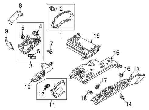 2022 Audi RS7 Sportback Lower Instrument Panel