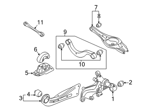 2024 Audi A3 Rear Suspension