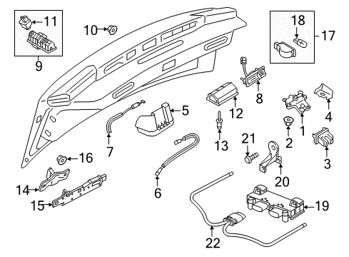 2014 Audi A6 Trunk