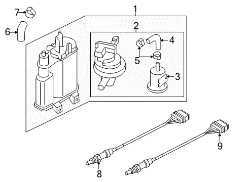 2017 Audi Q3 Quattro Emission Components