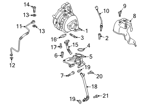 2010 Audi Q7 Turbocharger