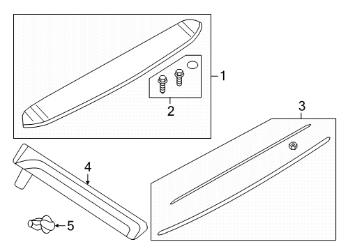 2023 Audi Q7 Rear Spoiler