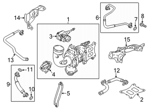 2022 Audi Q5 Exhaust Manifold