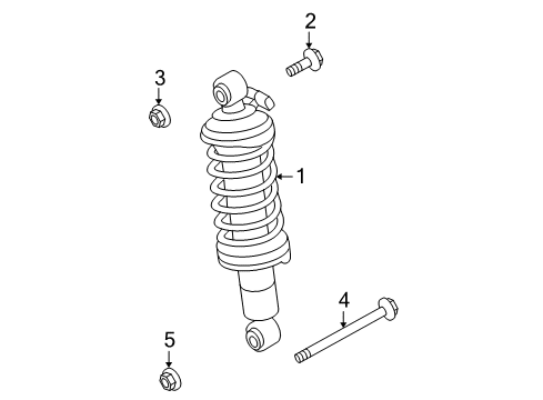 2012 Audi R8 Shocks & Components - Rear