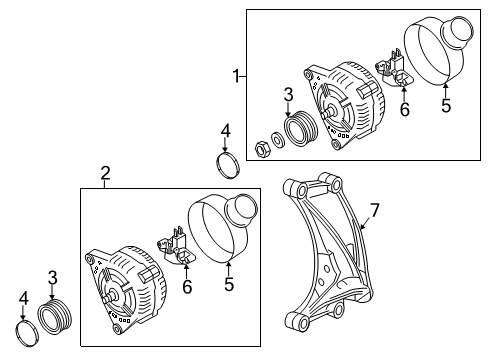 2013 Audi A7 Quattro Alternator Diagram 2