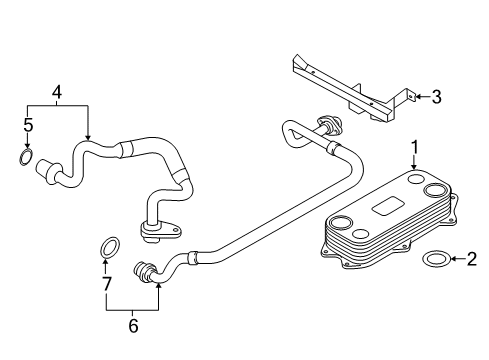 2015 Audi R8 Oil Cooler Diagram 3