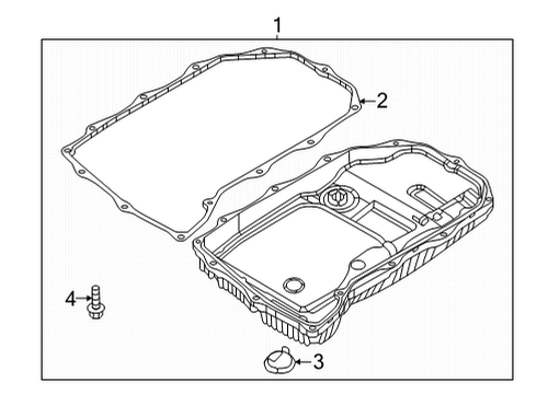 2023 Audi SQ7 Transaxle Parts