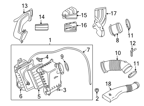 2007 Audi S4 Air Intake