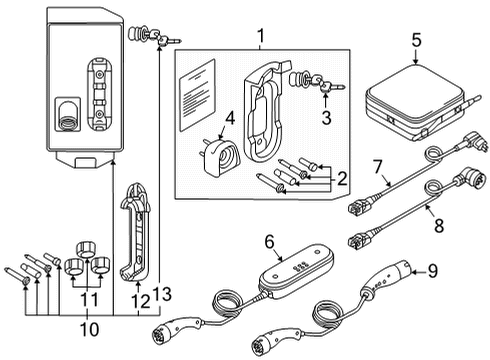 2024 Audi e-tron GT Electrical Components Diagram 3