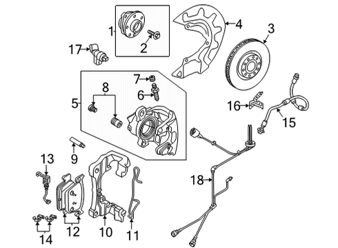 2024 Audi A3 Front Brakes