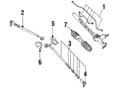 1988 Audi 5000 Power Steering