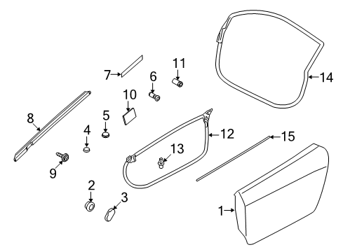 2010 Audi R8 Door & Components