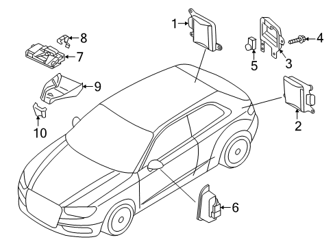 2016 Audi S3 Lane Departure Warning