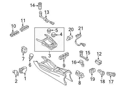 2010 Audi Q5 Parking Brake